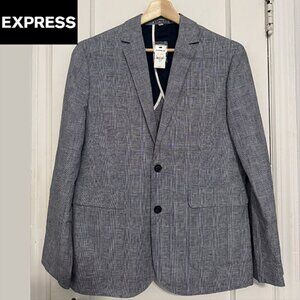 Express Men's Patterned Suit Jacket/Blazer | Size S